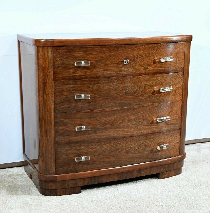 Rosewood Chest Of Drawers, Art Deco – 1930