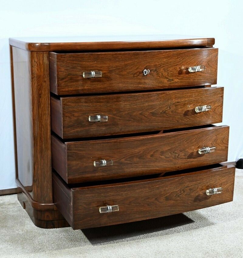 Rosewood Chest Of Drawers, Art Deco – 1930 photo Furniture