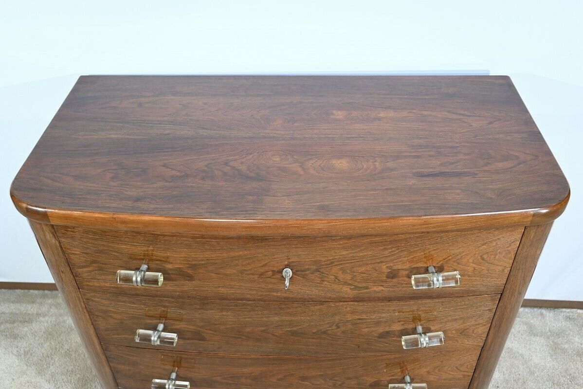 Rosewood Chest Of Drawers, Art Deco – 1930 photo vinterior