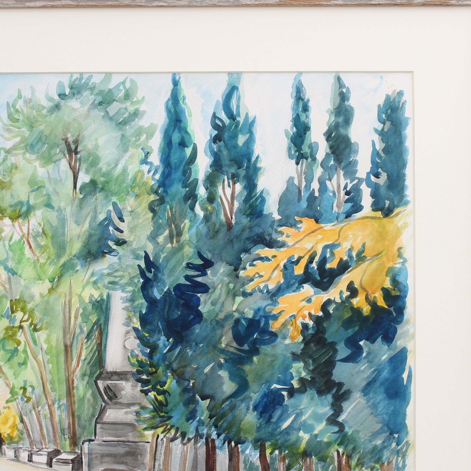 'Les Alyscamps Arles' By Yves Brayer (1977) photo buy