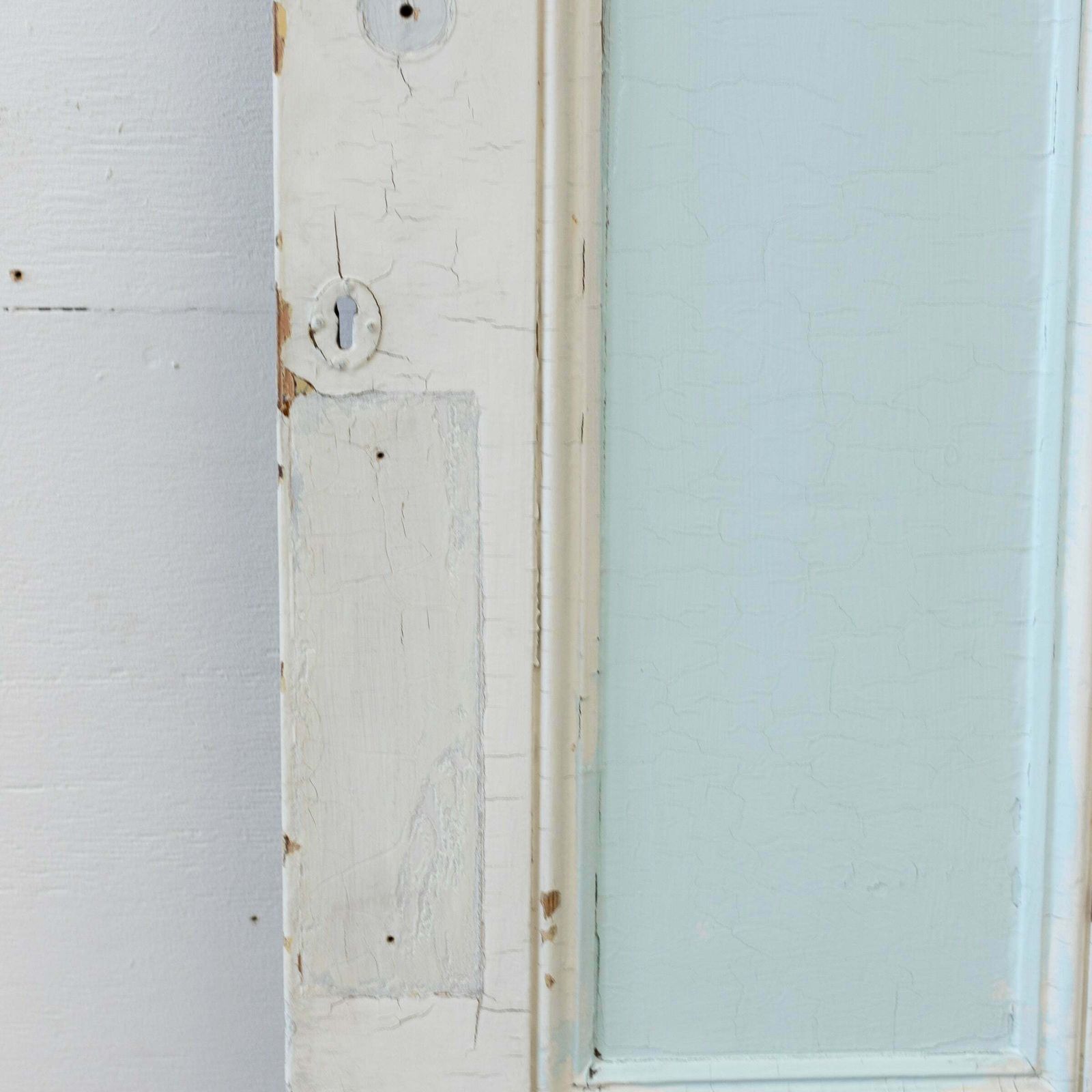 photo vintage Antique Reclaimed Victorian 4 Panel Door   199cm X 80.5cm