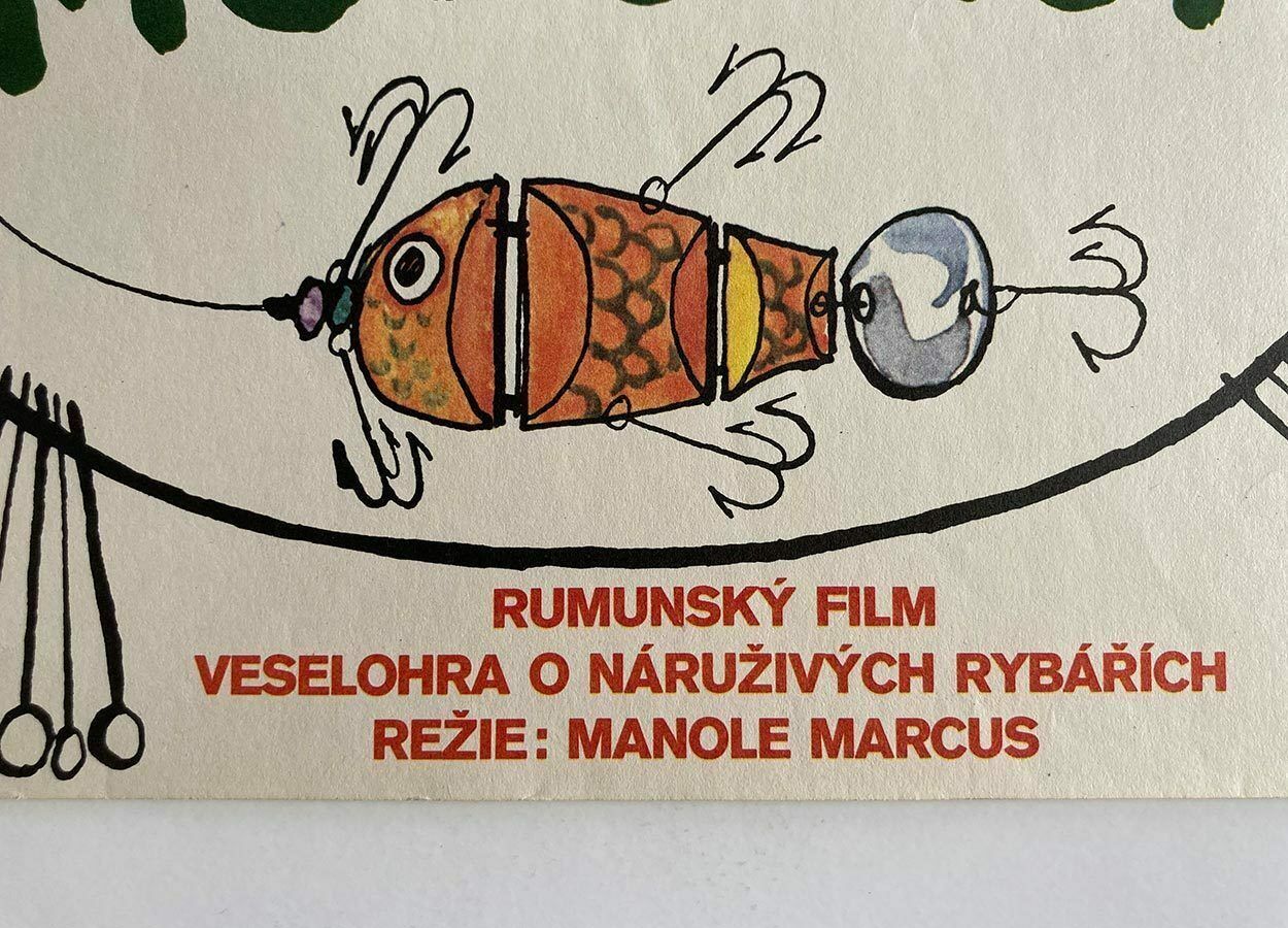 Movie Poster, Operation Monster, Vladimír Václav Paleček, 1977 photo buy