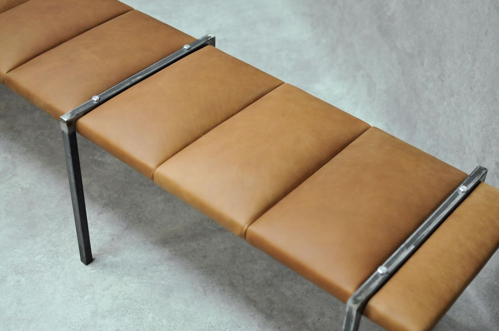 Bench Brushed Industrial Style Bench photo furniture