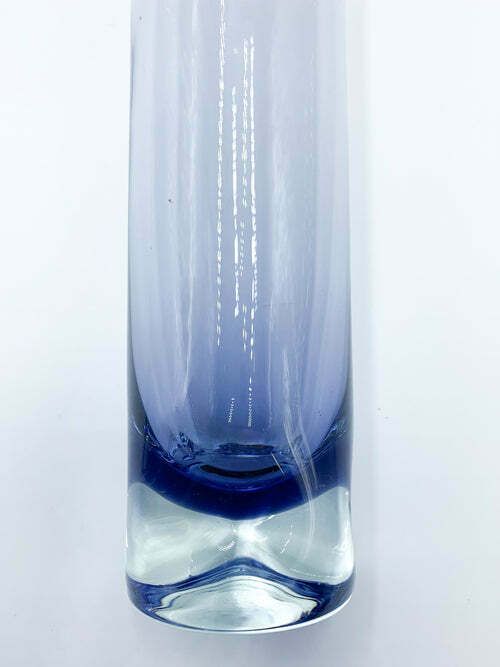 photo furniture Set Of Four Drinking Glasses In Sculpted Purple Glass From The 1960s