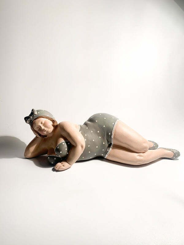 Sculpture Of A Lying Woman Attributed To L'aquilone 2000s