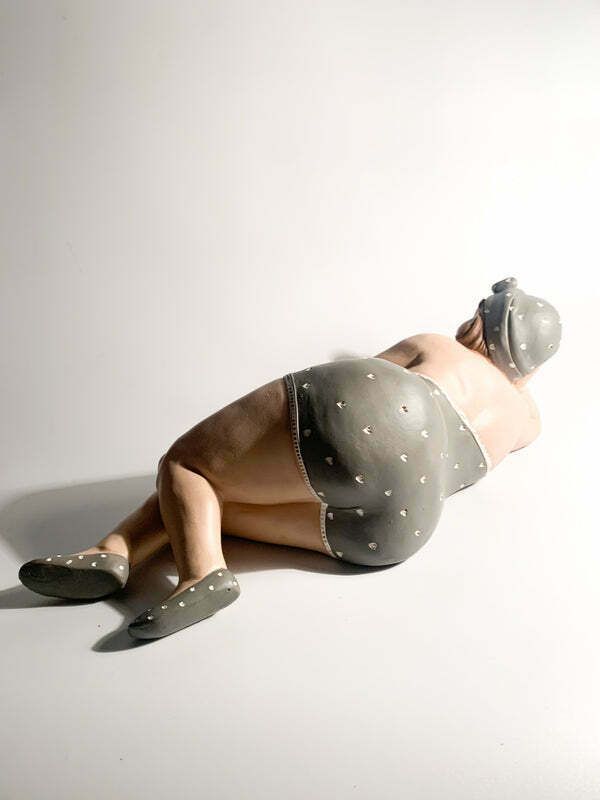 Sculpture Of A Lying Woman Attributed To L'aquilone 2000s photo buy