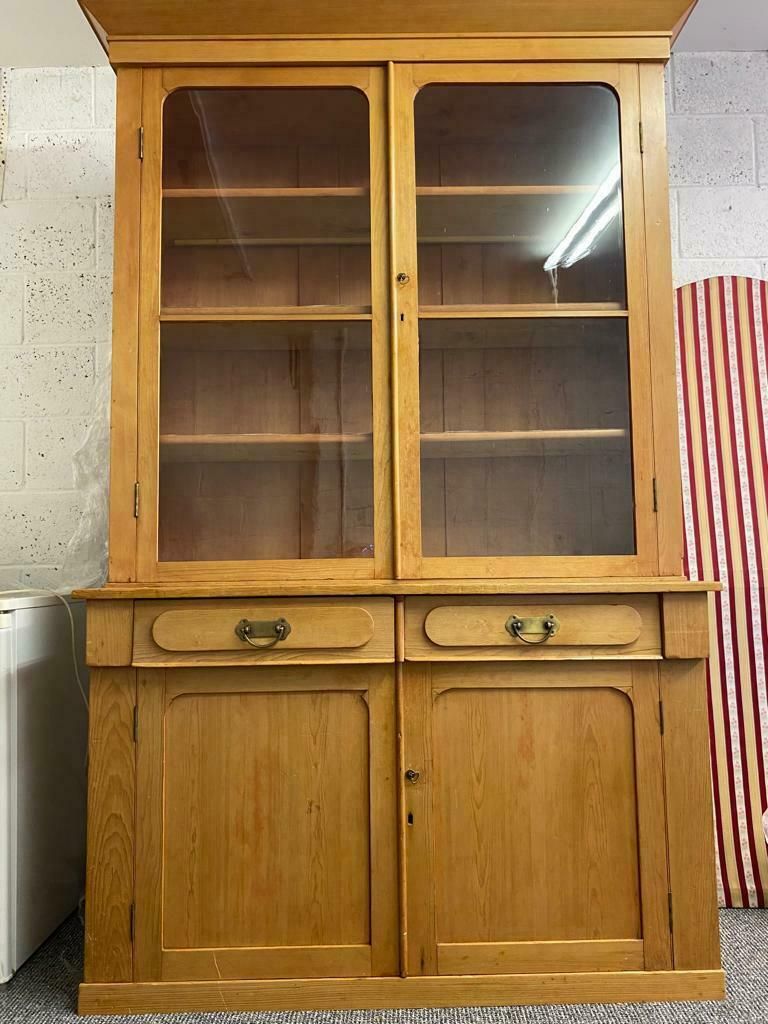 19th Century (1878) Oak Cabinet/Dresser photo for sale