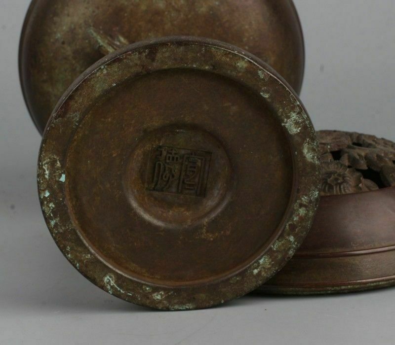 photo for sale Chinese Bronze Insence Burner With Xuande Hallmark