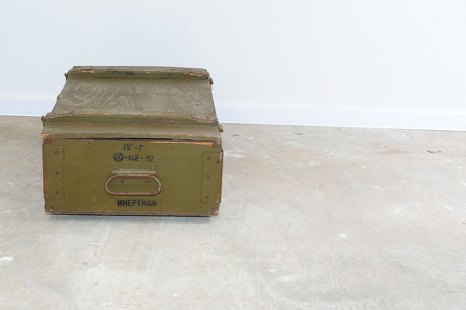 Eastern Bloc Wooden Military Crate, Soviet Union photo Furniture