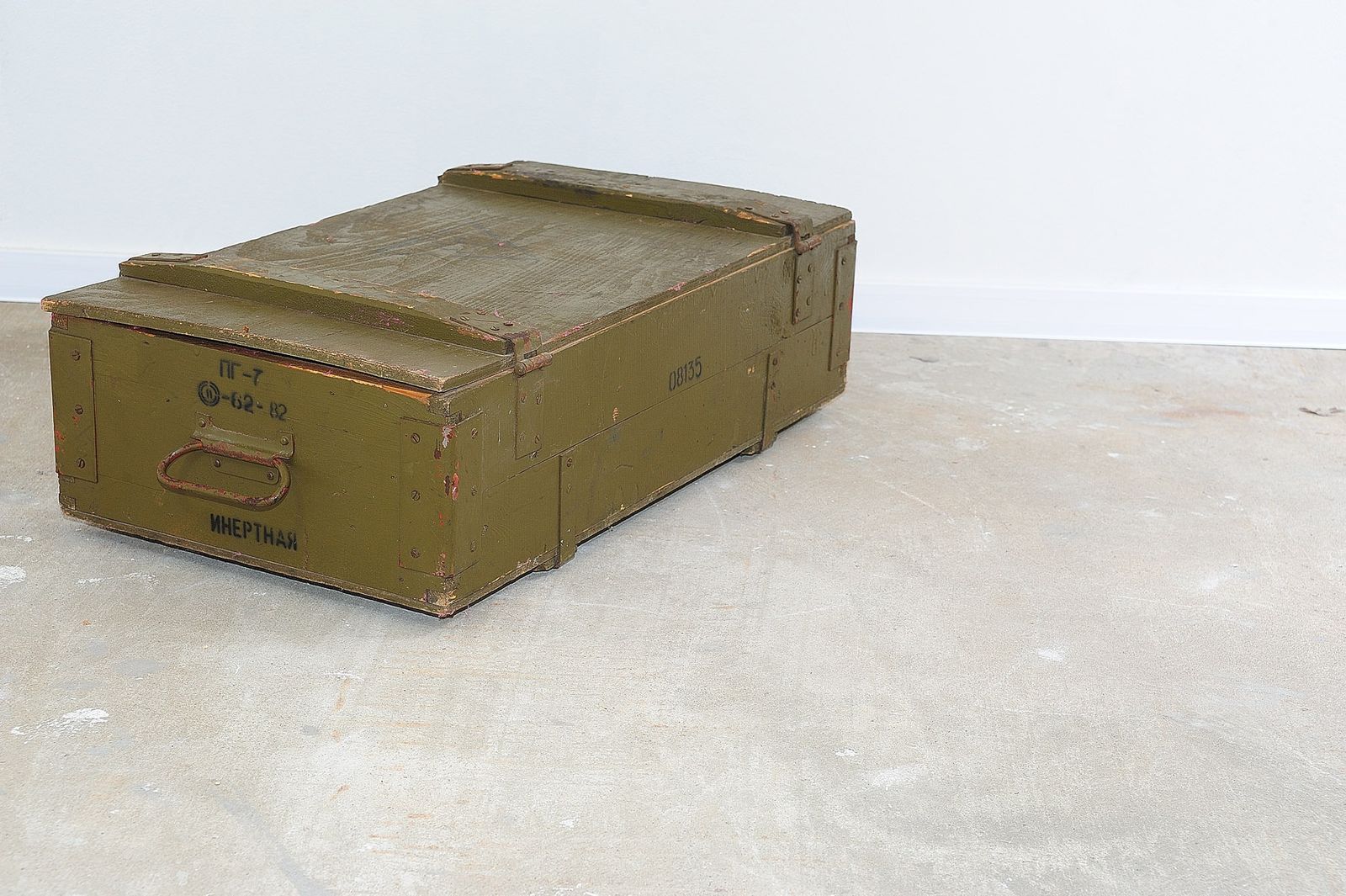 Eastern Bloc Wooden Military Crate, Soviet Union photo 155.0