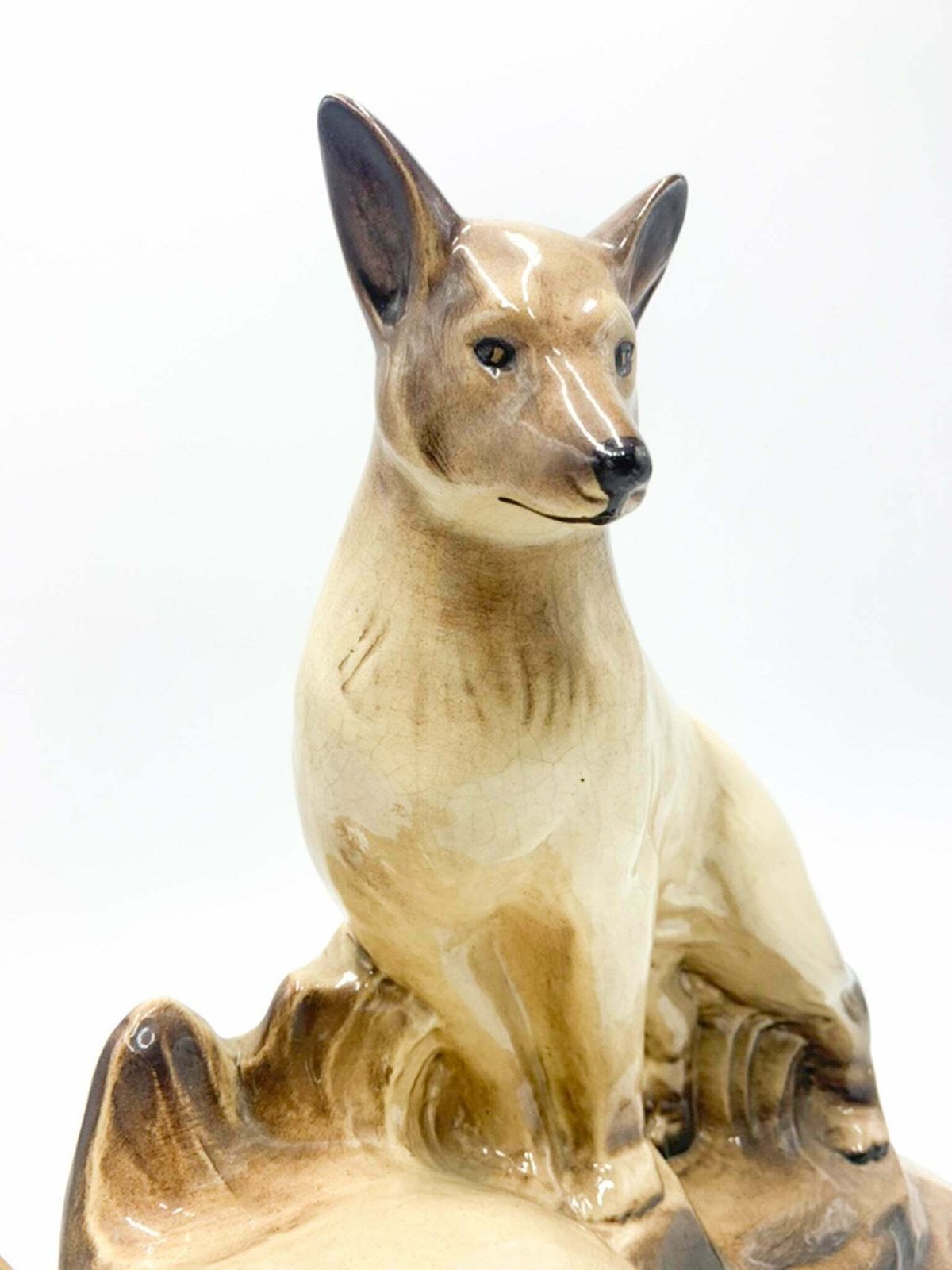 Ceramic Sculpture Of A Pair Of Dogs By Louis Francois Laurin From 1800 photo furniture
