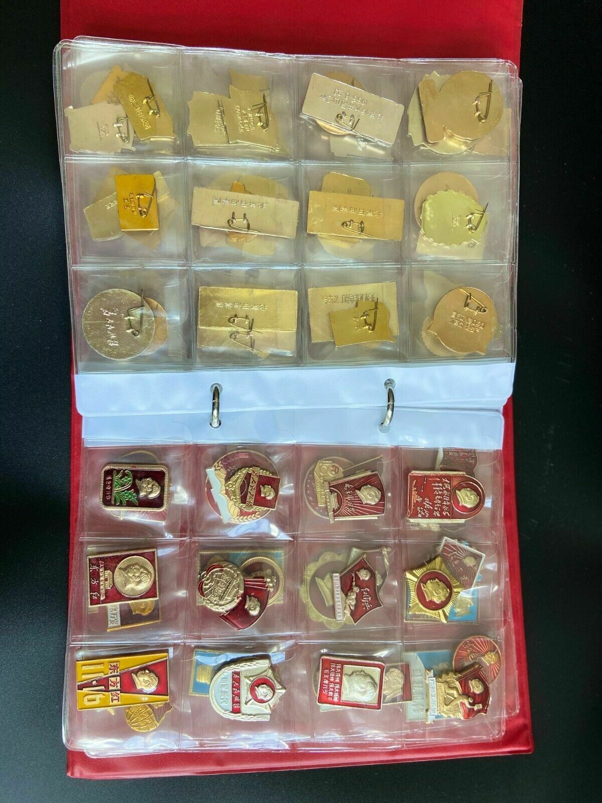 photo furniture Collection Of Red Chairman Mao Badge Medal Commemorative Medals 120pcs