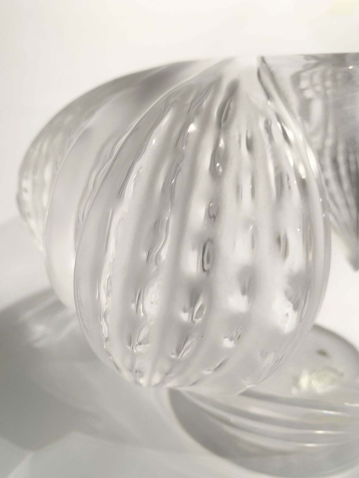 Lalique Crystal Vase, San Diego Model, 1940s photo Home Decor