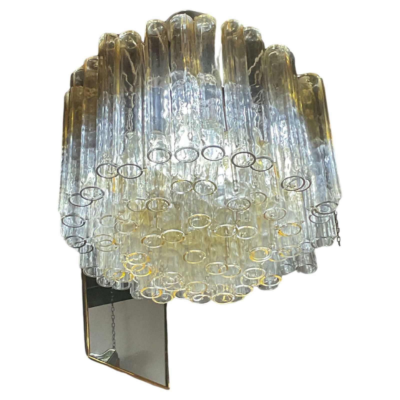 Venini   Ludovico Diaz De Santillana   Stockings Model Chandelier   Murano 1970