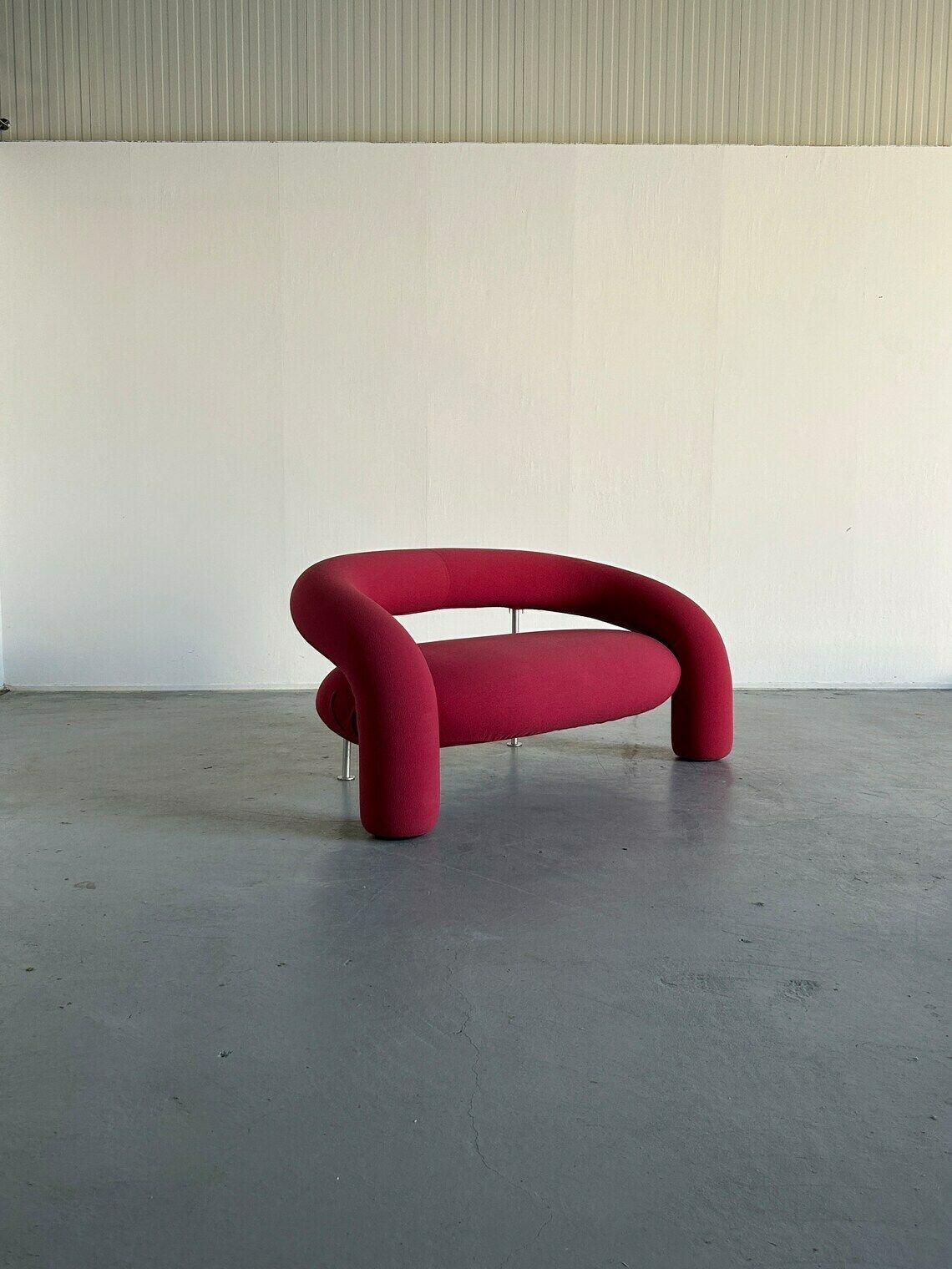 Sculptural Tube Sofa By Anna & Carlo Bartoli For Rossi Di Albizzate, Italy, 1990s photo furniture