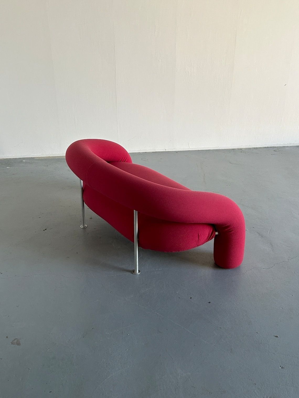 Sculptural Tube Sofa By Anna & Carlo Bartoli For Rossi Di Albizzate, Italy, 1990s photo Furniture