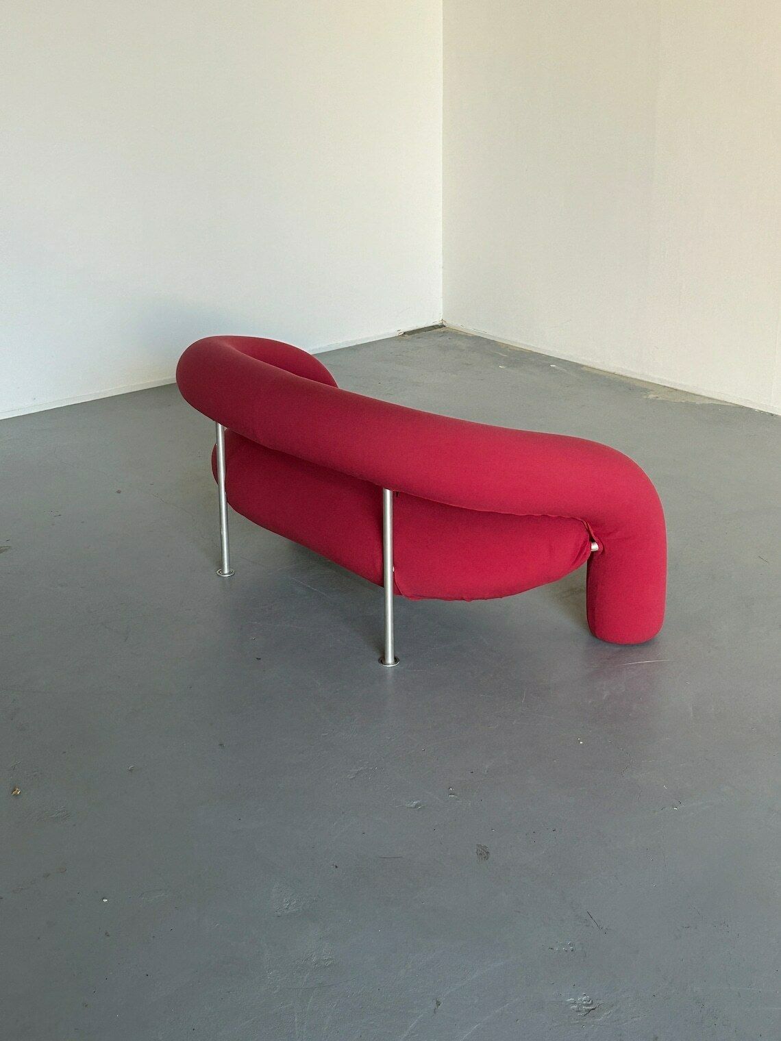 Sculptural Tube Sofa By Anna & Carlo Bartoli For Rossi Di Albizzate, Italy, 1990s photo buy