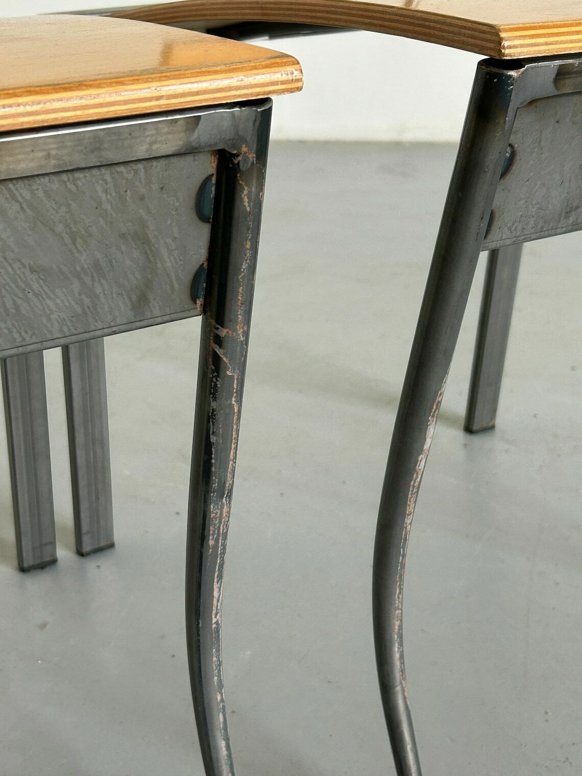 1 Of 2 Sculptural Memphis Design Postmodern Chairs By Karl Friedrich Förster For Kff, 1980s Germany photo buy