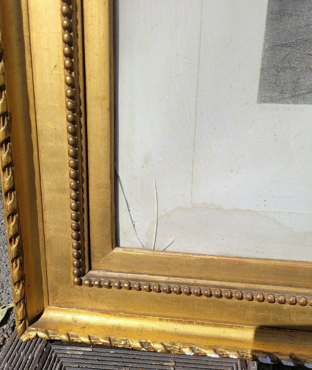 The Jews In Front Of Solomon's Wall, Framed Engraving, Alexandre Bida, 19th Century photo furniture