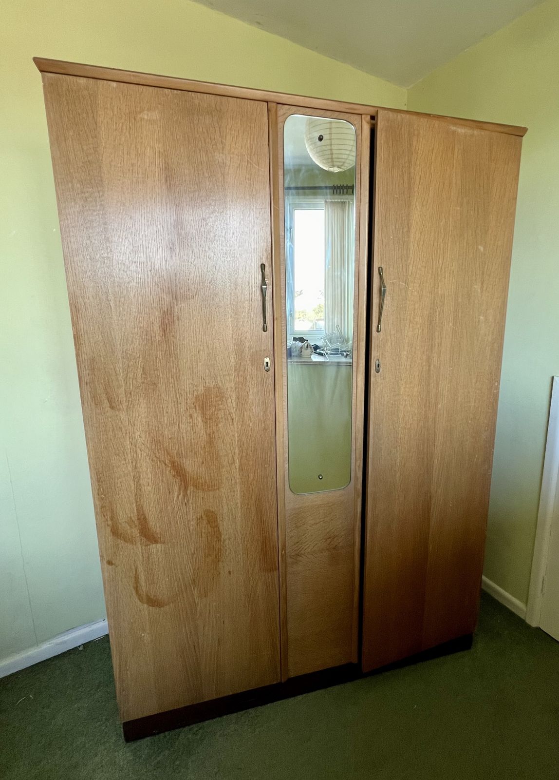 Astons Of Wrexham 1960’s Wardrobe, Non Refurbished, Original Finish photo 250.0