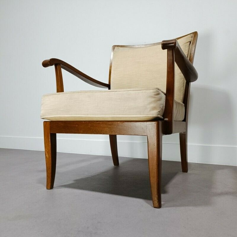 Knoll Antimot Chair, Jaren 1940, Modernist photo vintage