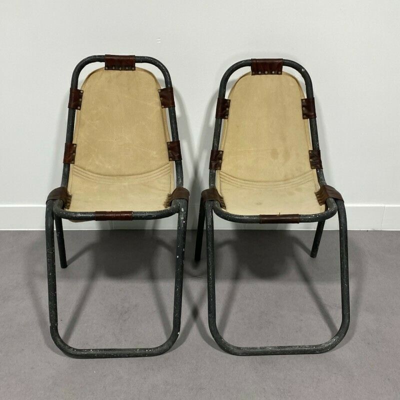 Paar Stoelen In De Stijl Van Charlotte Perriand photo furniture