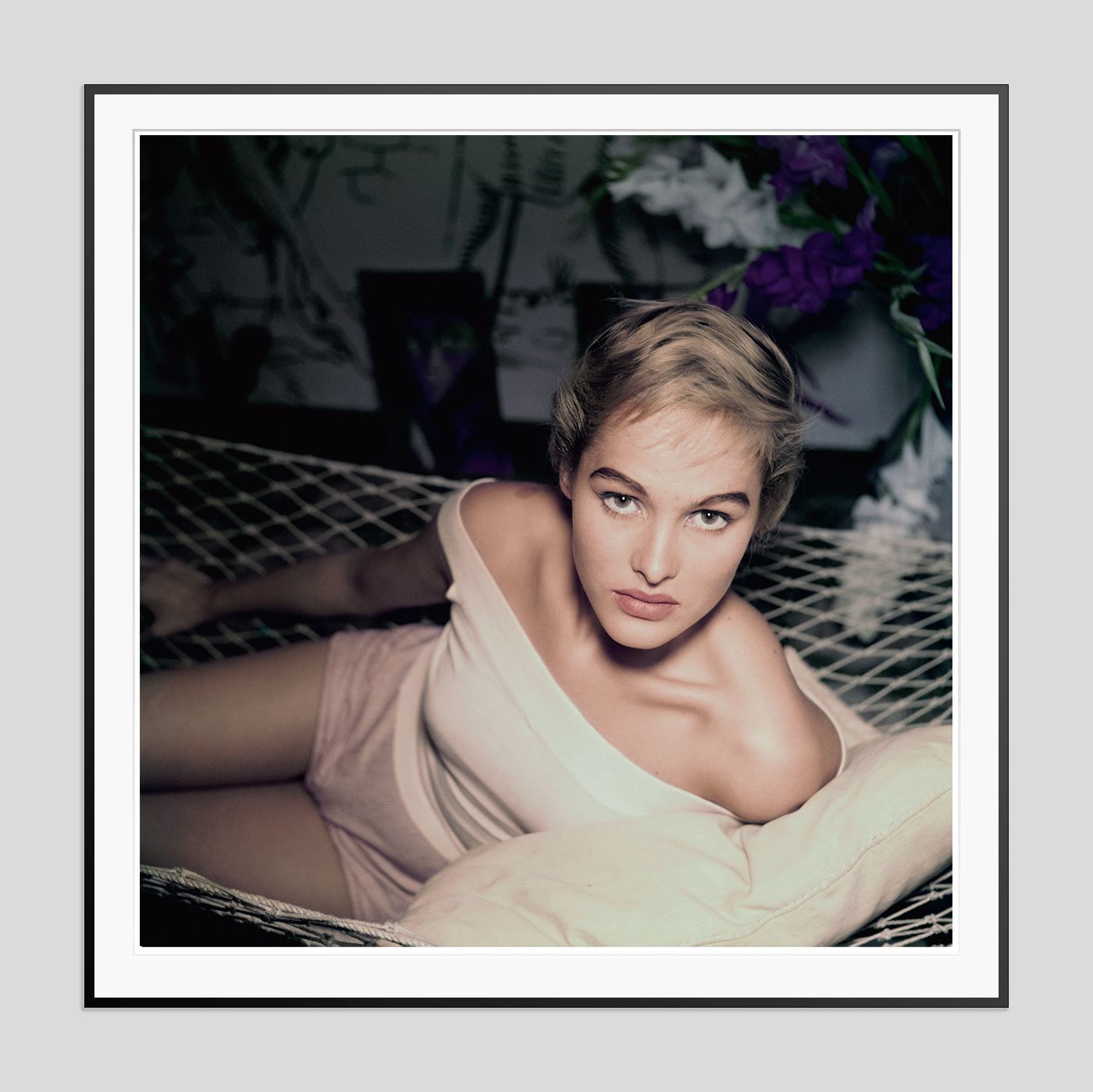 Ursula Andress Black Framed