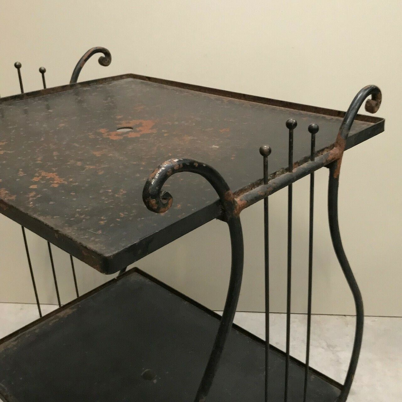 Bar Cart With A Harp, Mid 20th Century photo Furniture