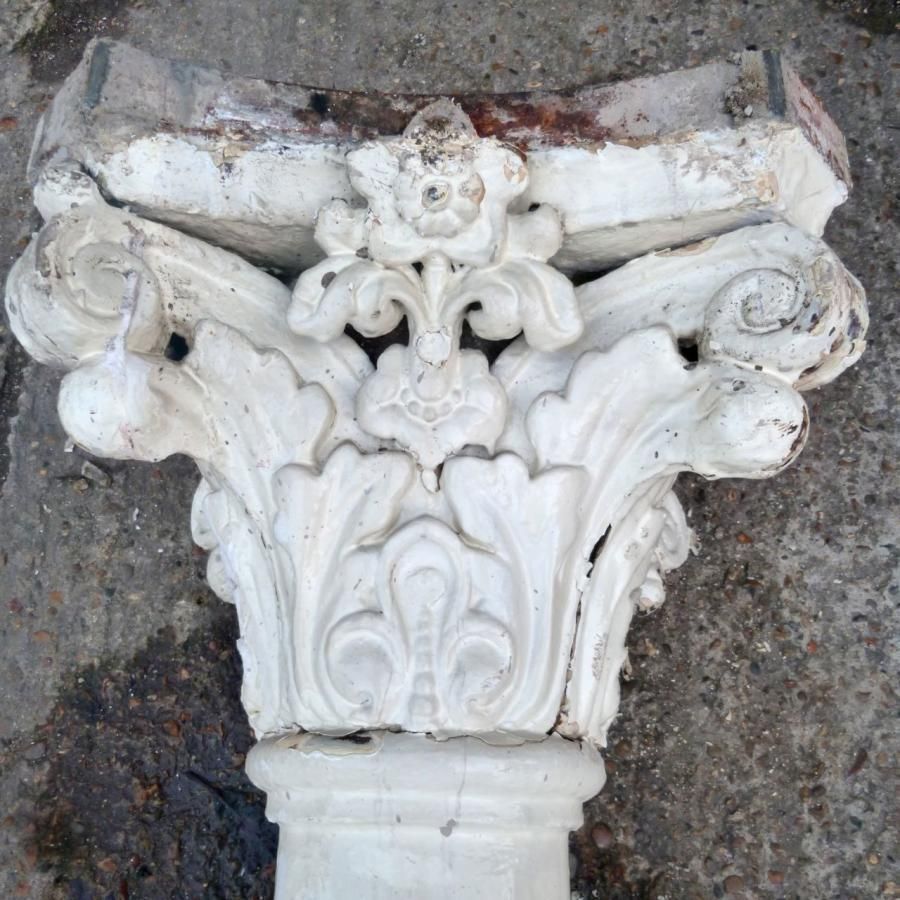 Antique Victorian Corinthian Columns