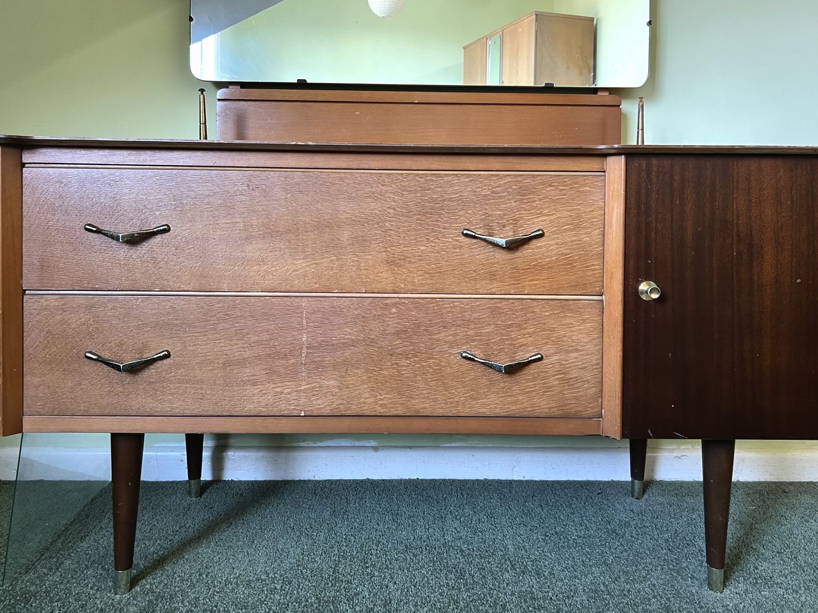 Astons Of Wrexham 1960’s Dressing Table, Non Refurbished, Original Finish photo 250.0