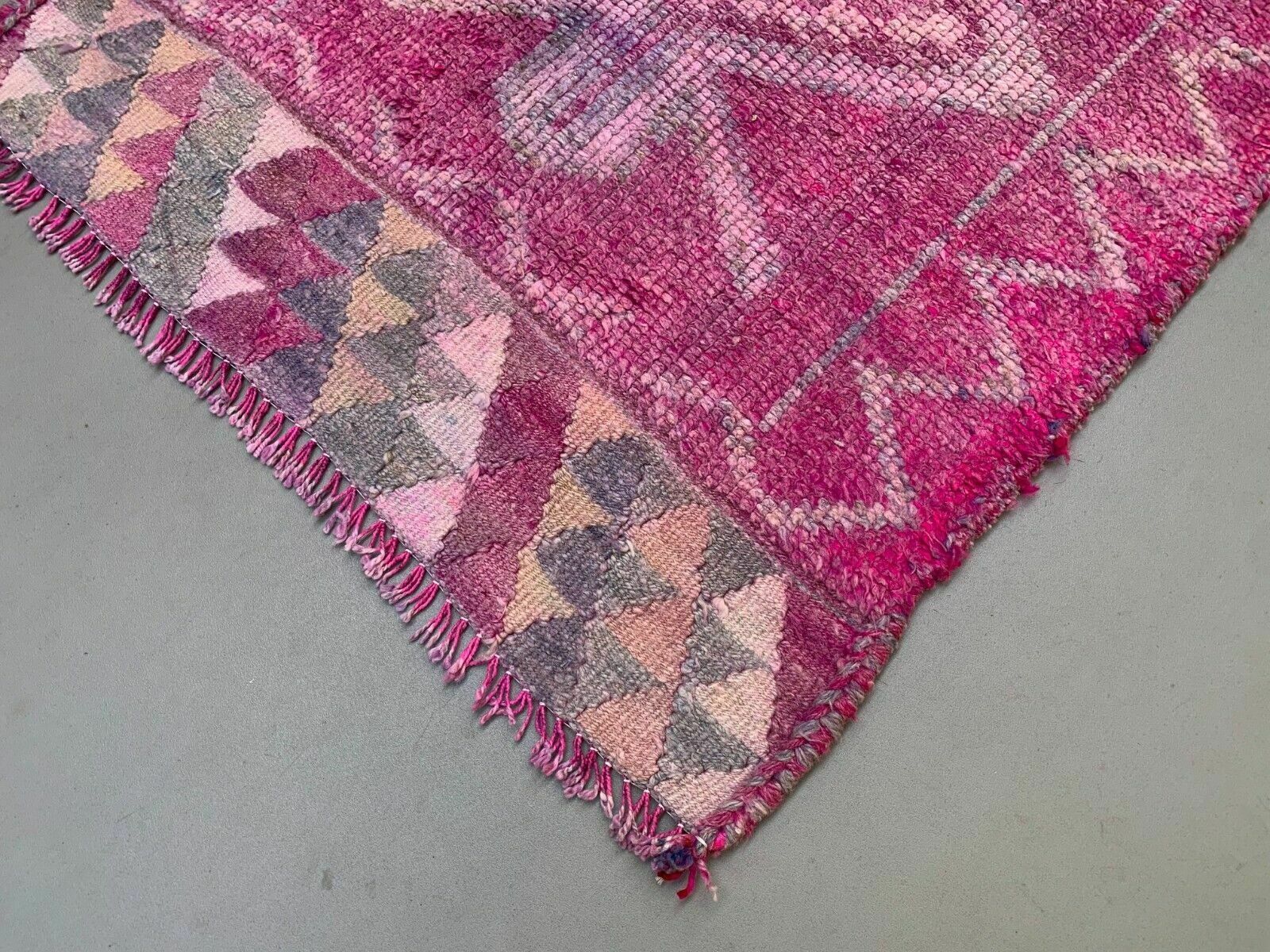 Vintage Turkish Tribal Runner 318x90 Cm Veg Dye Wool Rug Tribal, Handmade photo vinterior