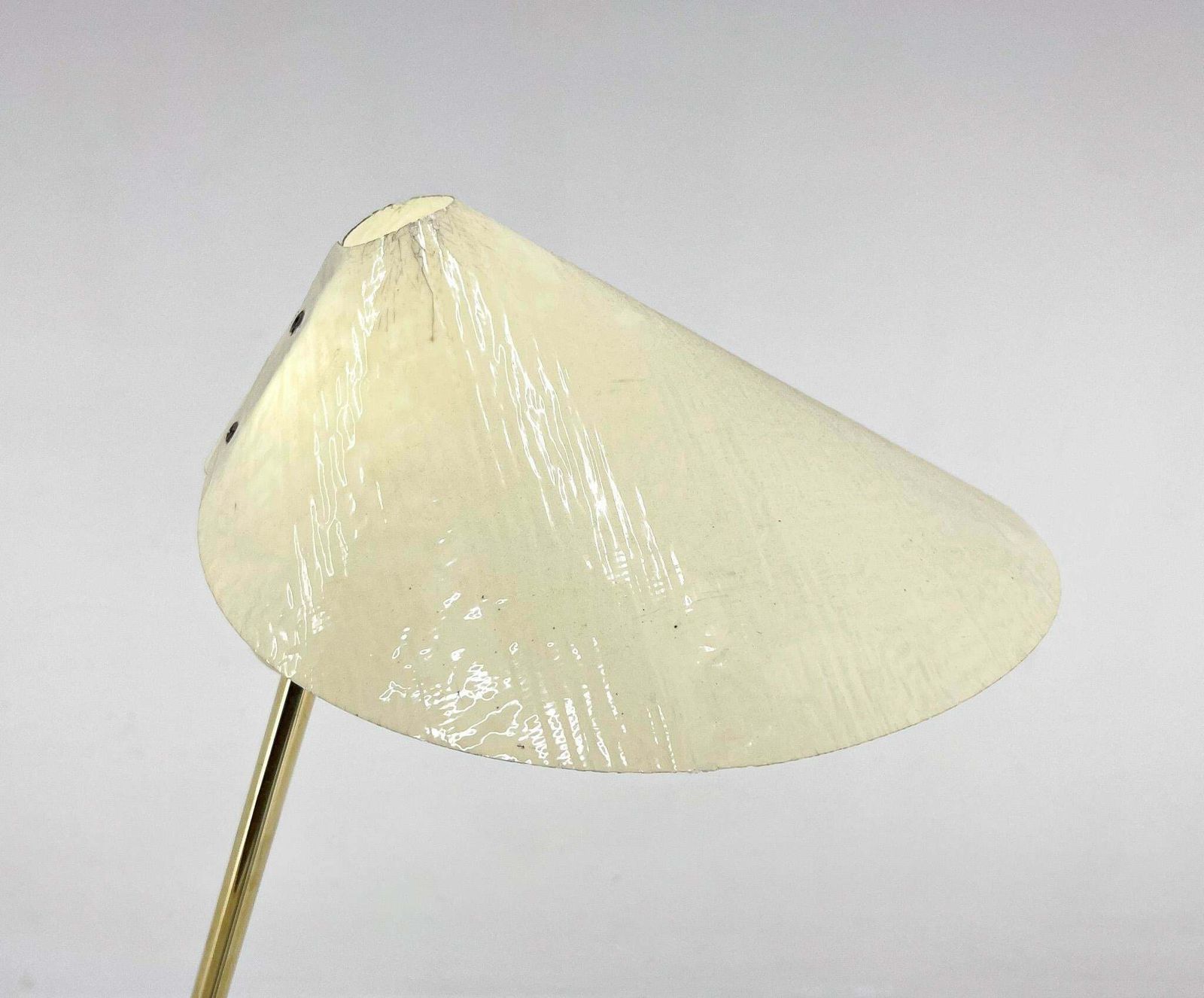 photo vinterior Mid Century Brass Floor Lamp By Napako, 1960s