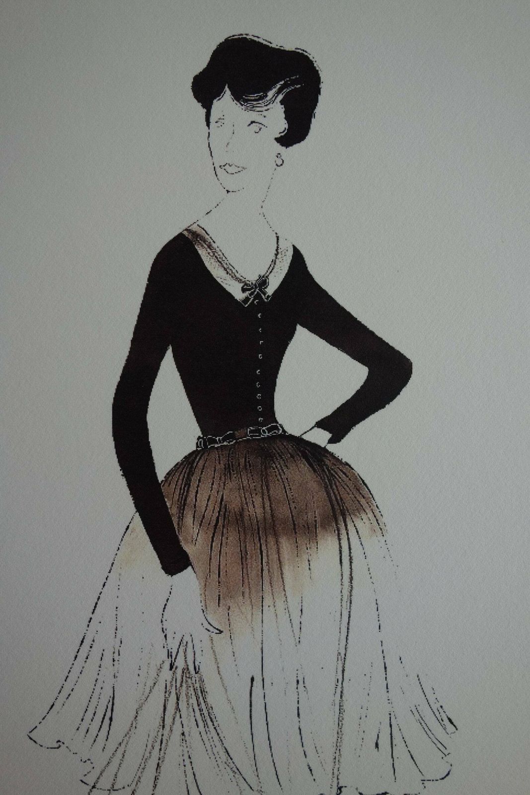 Fine Pop Art Illustration Edition Print   Woman, Andy Warhol, Signed, Trial Proof photo furniture