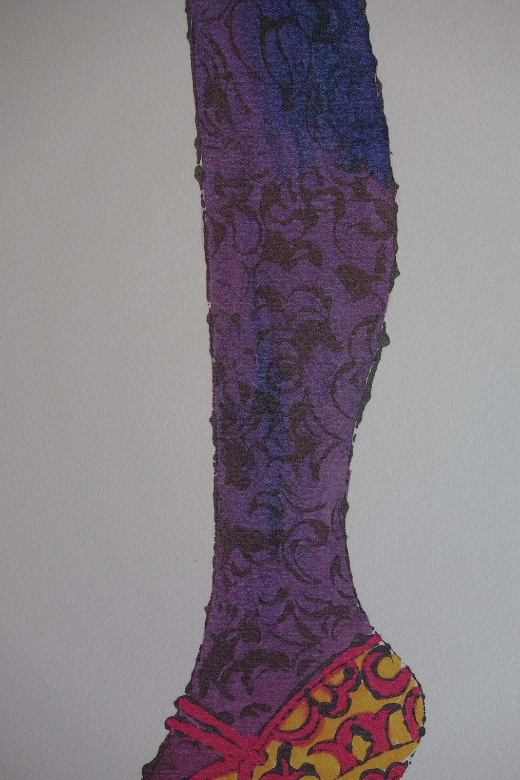 Fine Pop Art Limited Edition Illustration Print   Shoe, Andy Warhol, Signed & Stamped With Estate Stamp, Trial Proof photo for sale
