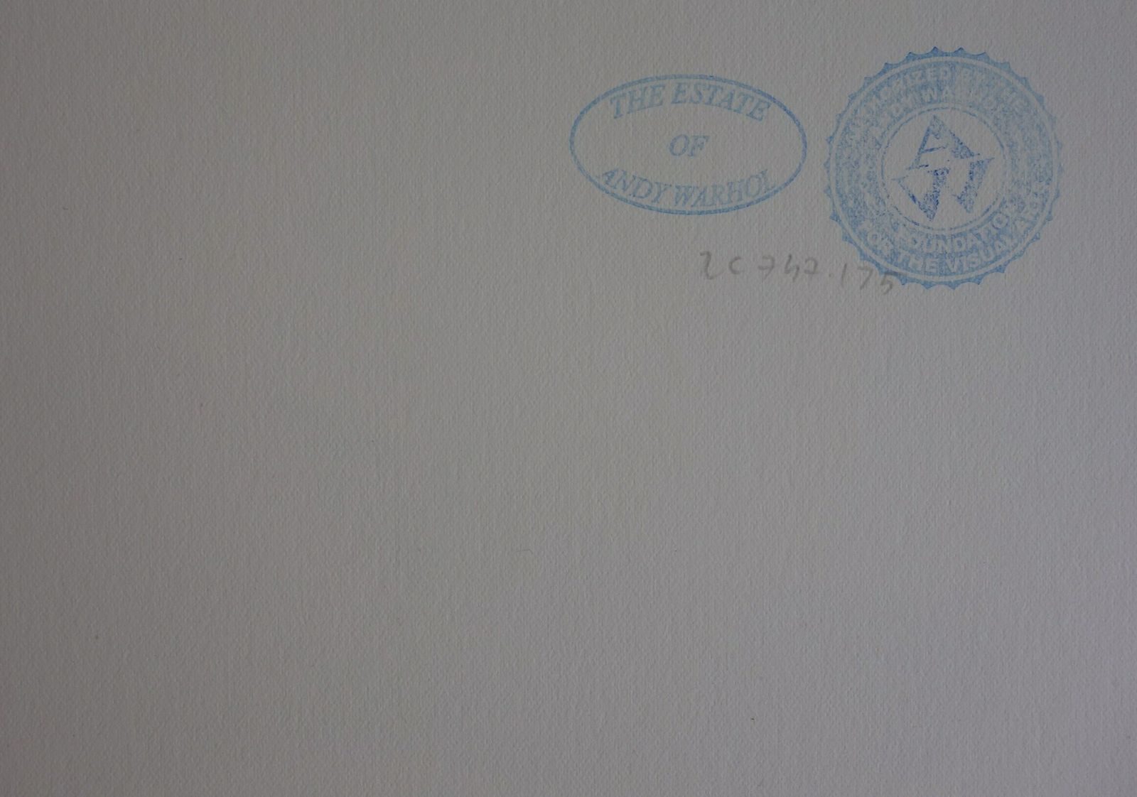 Fine Pop Art Illustration Print   Shoe, Andy Warhol, Signed & Stamped With Estate Stamp photo vinterior