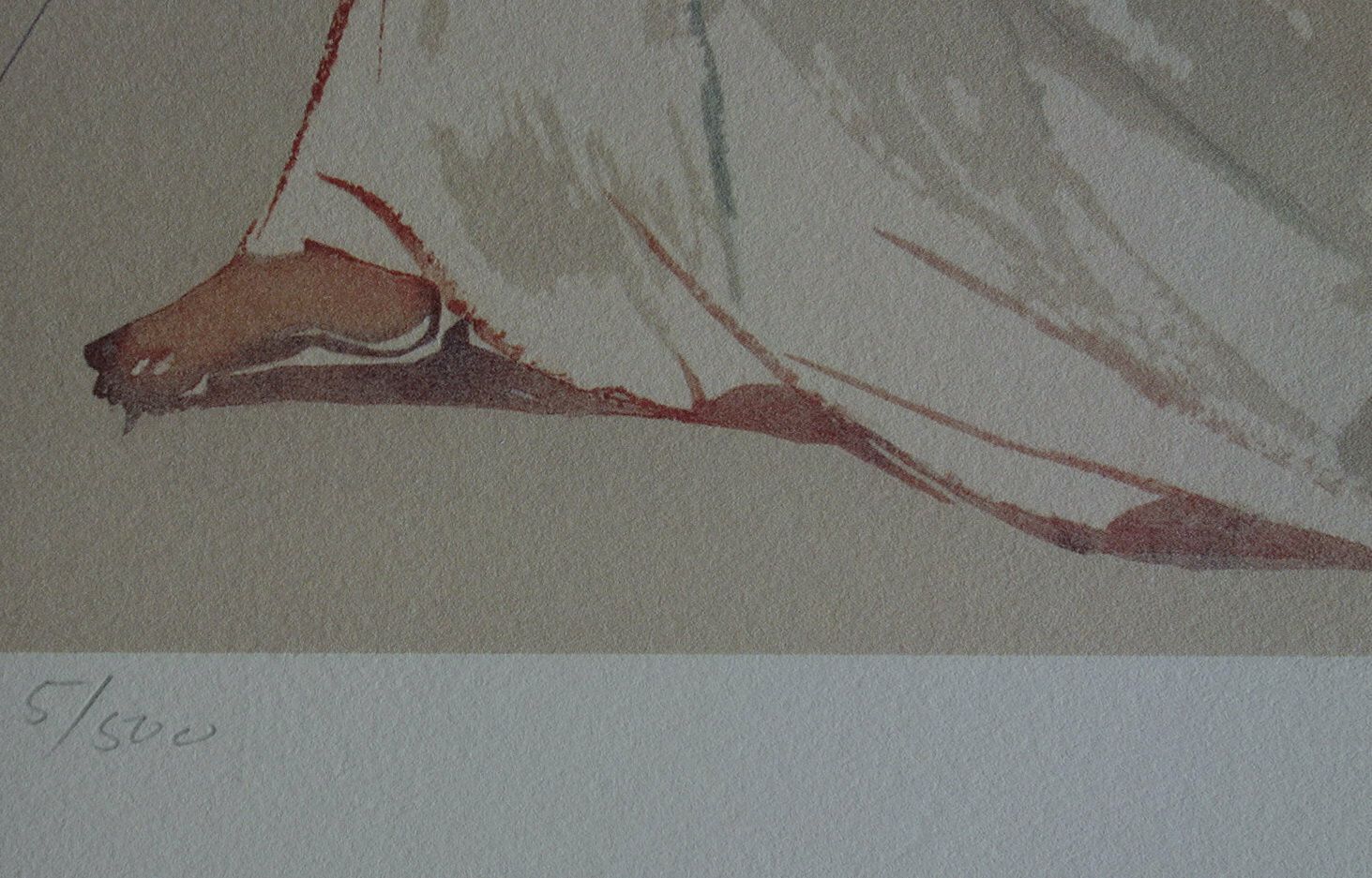 Fine Surrealist Limited Edition Print, Angel, Salvador Dali, Signed & Numbered In Pencil photo vinterior