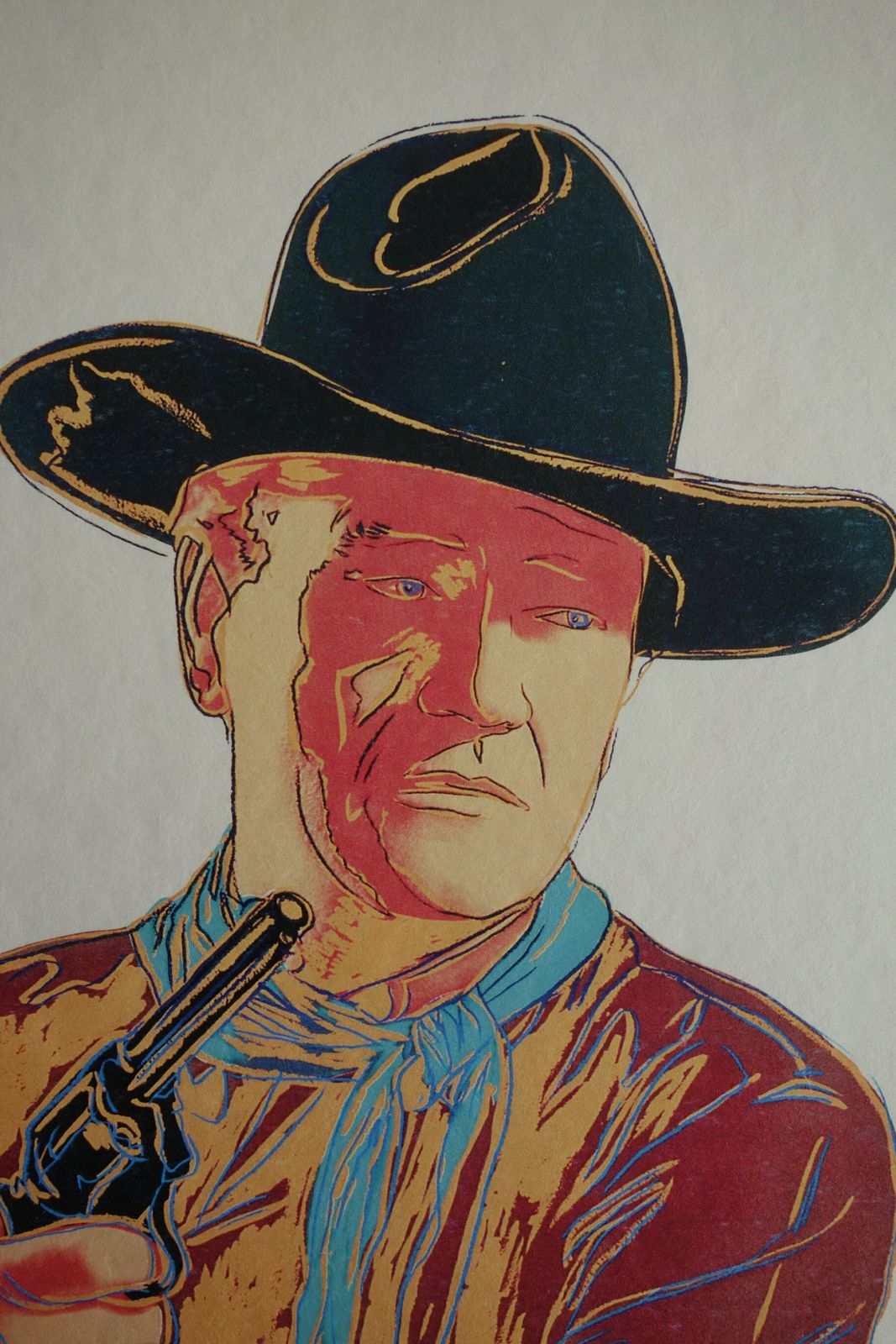 Fine Pop Art Limited Edition Print   Western Cowboys, Andy Warhol, Signed & Numbered photo for sale