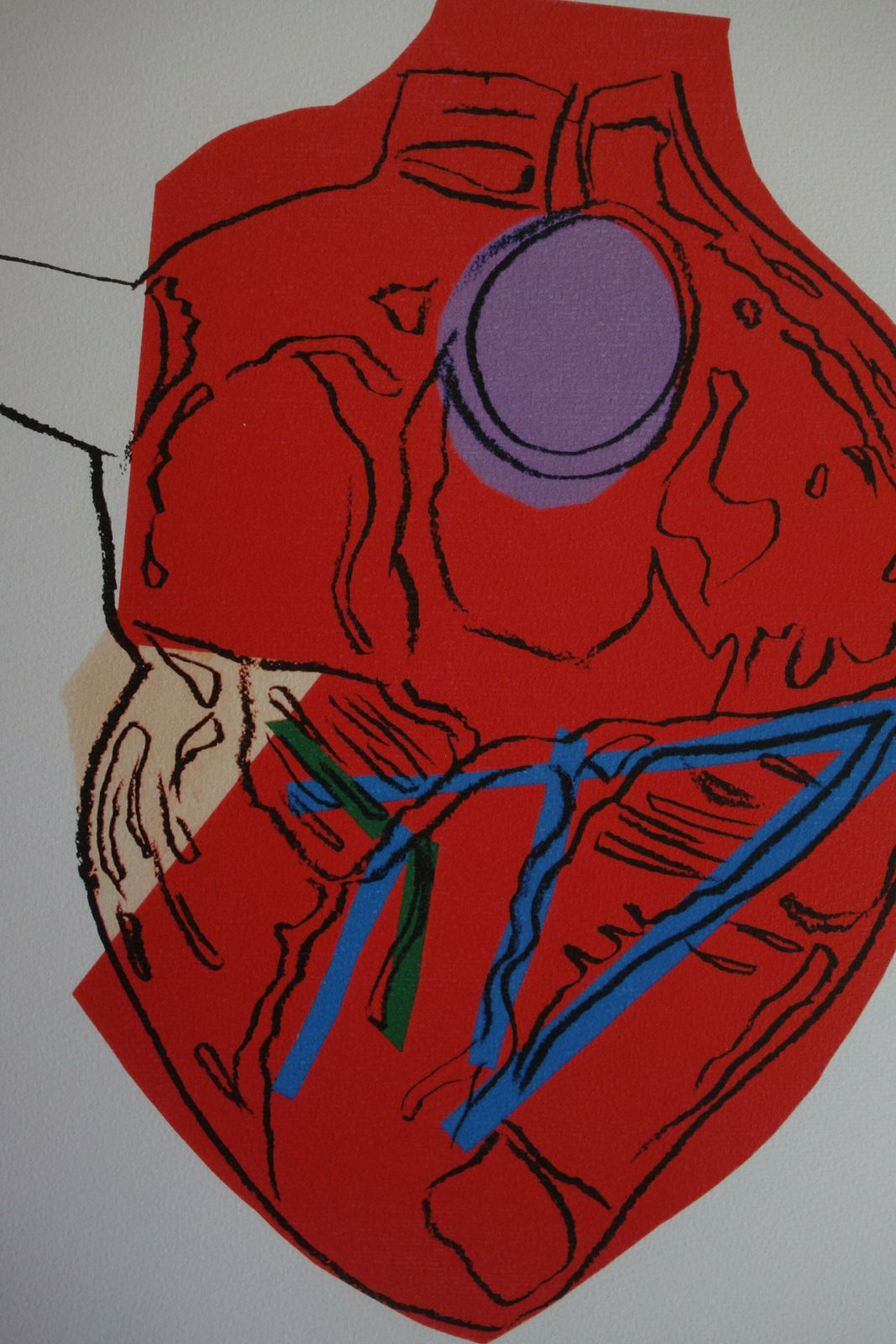 Fine Pop Art Limited Edition Print   Illustration   Love Heart, Andy Warhol, Signed & Numbered photo furniture