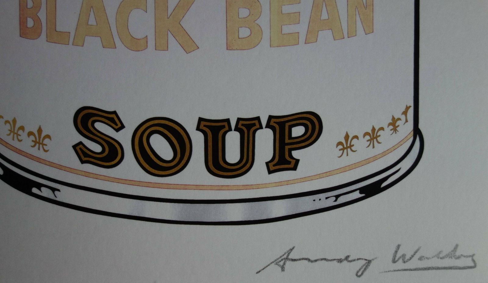 Fine Pop Art Limited Edition Print – Campbell’s Soup Can, Andy Warhol, Hand Signed & Numbered, With Estate Stamp photo for sale