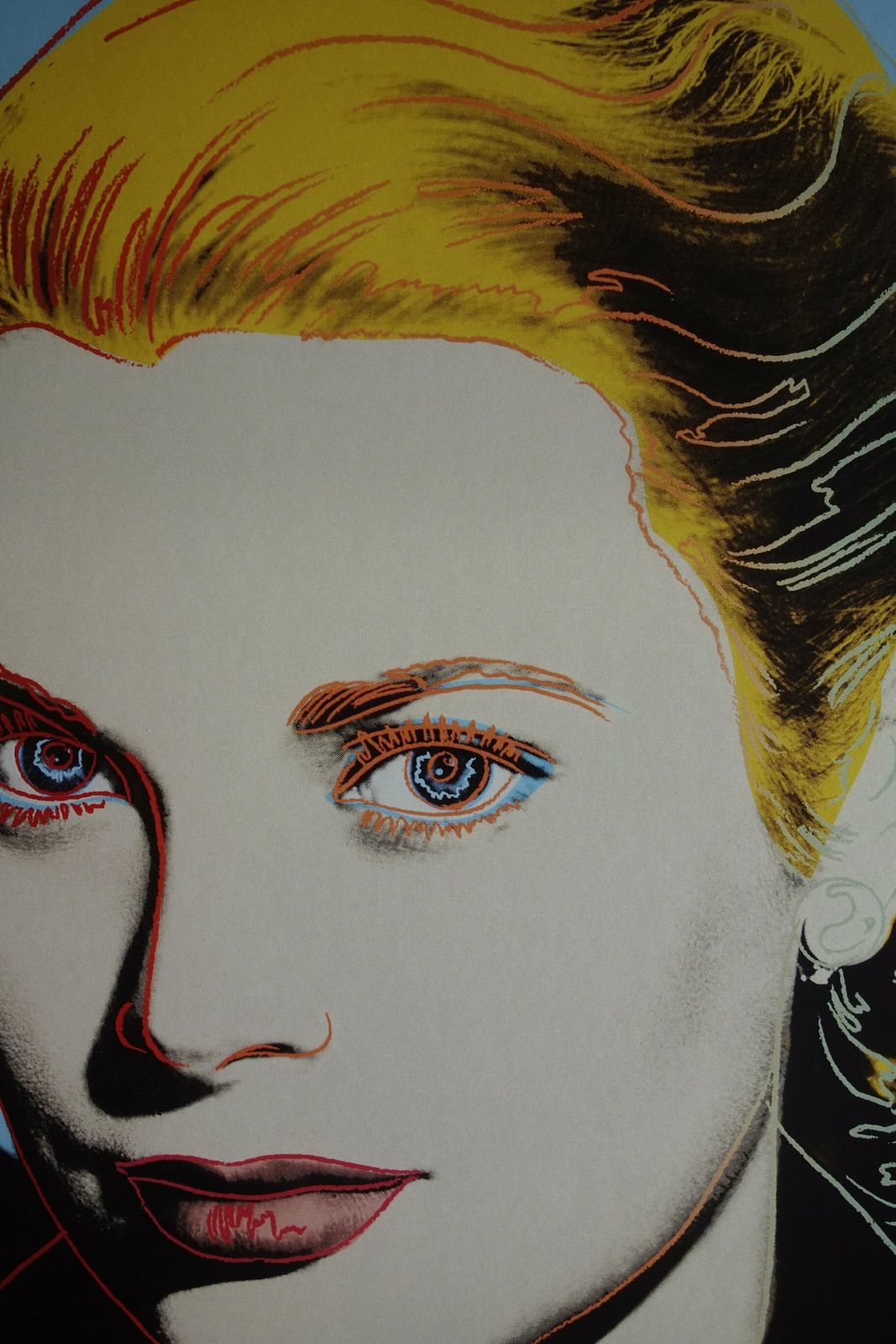 Fine Pop Art Limited Edition Print – Celebrity Portrait Series, Andy Warhol, Signed & Numbered photo furniture