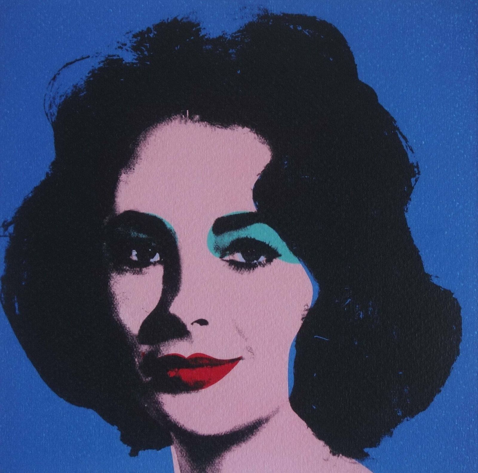 Fine Pop Art Limited Edition Print – Elizabeth Taylor, Andy Warhol, Signed & Numbered photo furniture