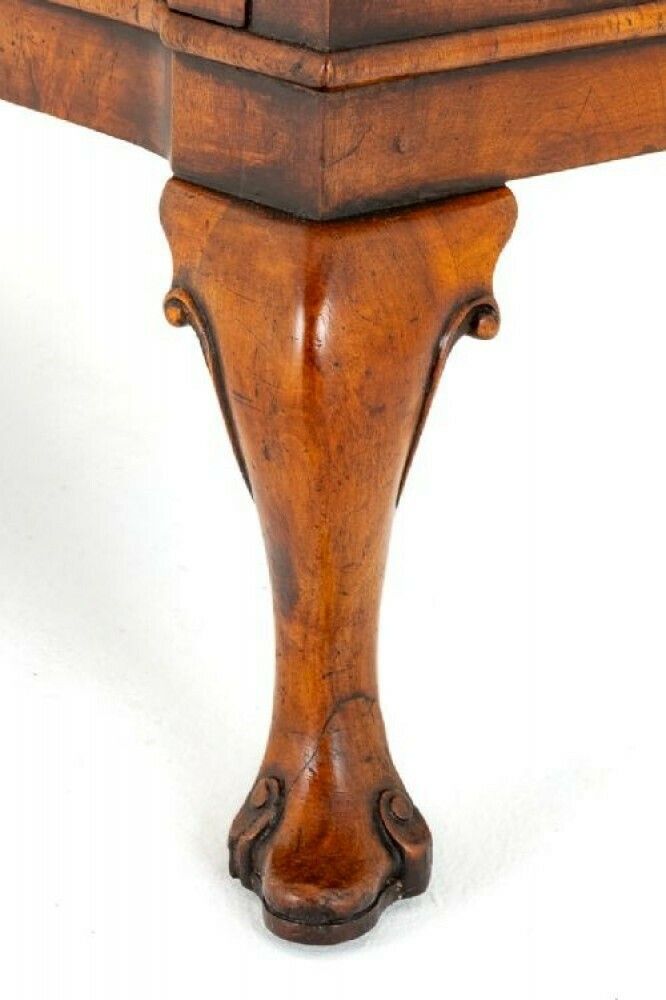 Queen Anne Commode Walnut Side Cabinet photo Furniture