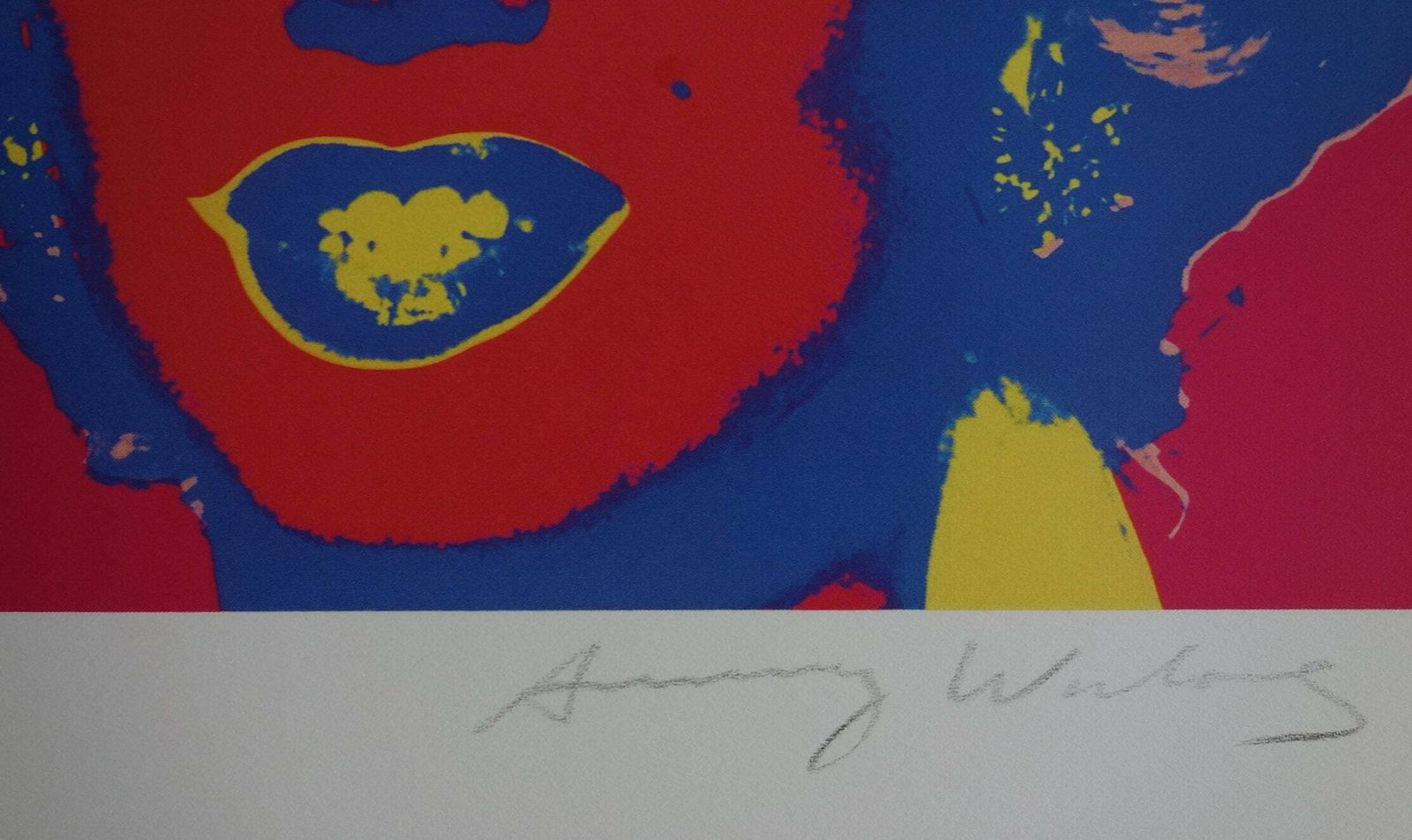Fine Pop Art Limited Edition Print – Marylin Monroe, Andy Warhol, Signed & Numbered photo Art