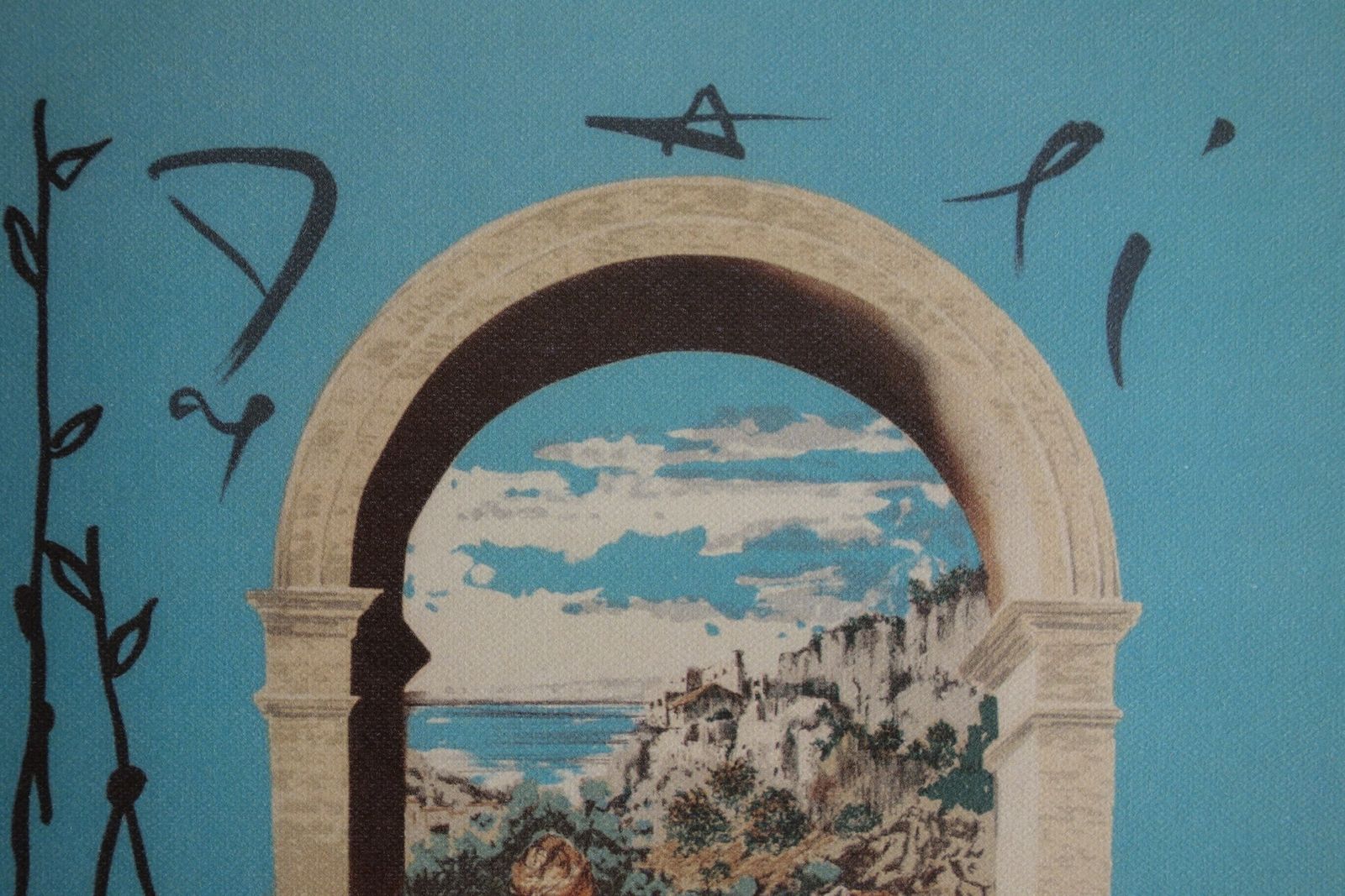 Fine Surrealist Limited Edition Print, Salvador Dali, Signed & Numbered In Pencil photo for sale