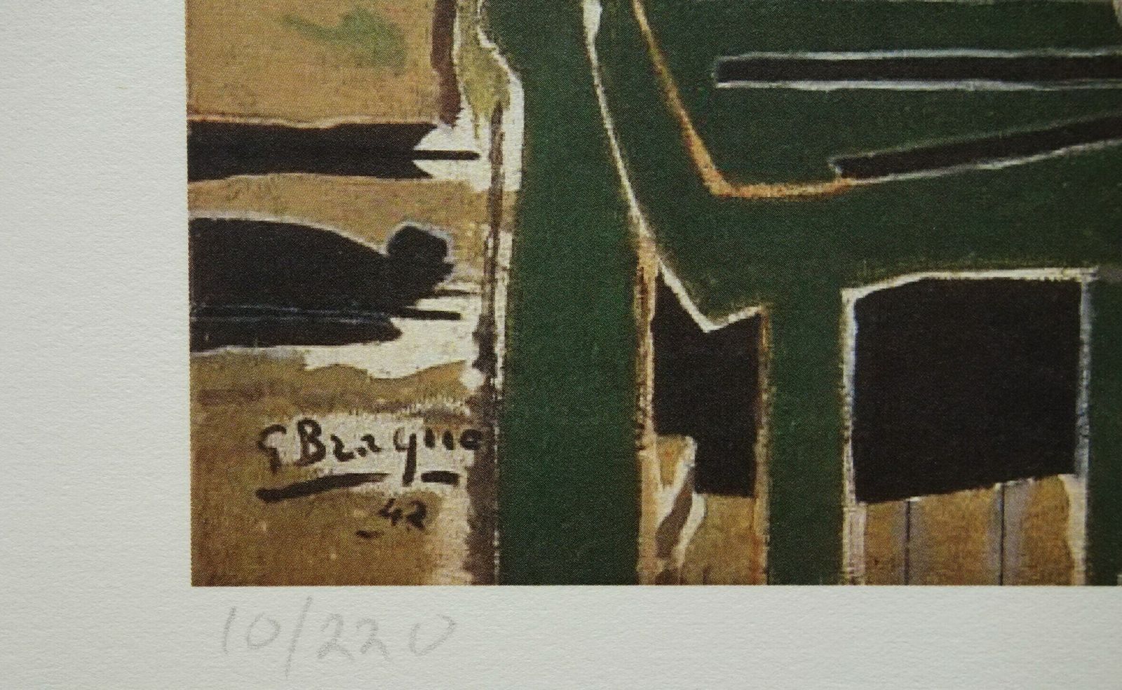 Fine Cubist Limited Edition Print – Still Life, Georges Braque, Signed & Numbered photo 183.0