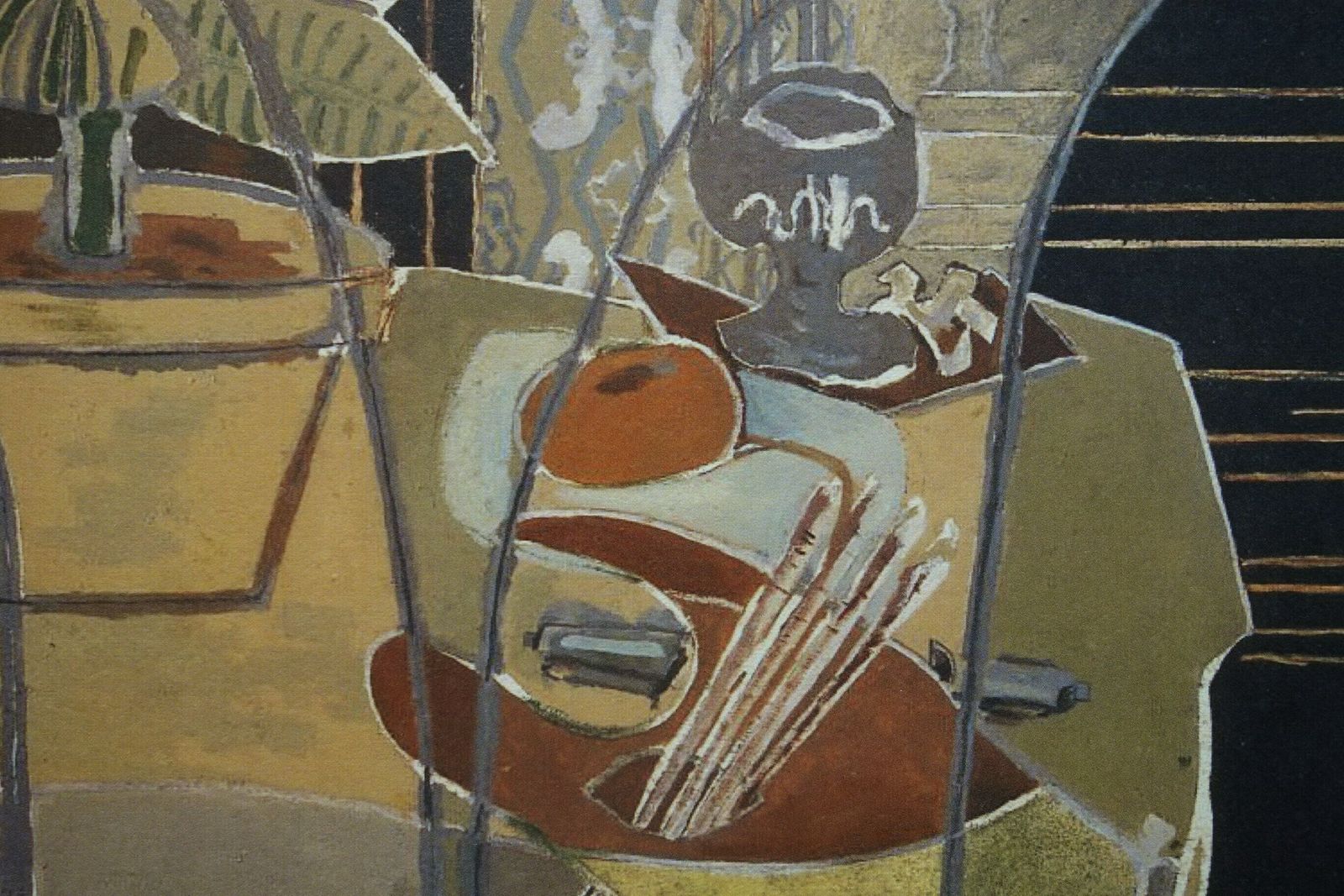 Fine Cubist Limited Edition Print – Still Life, Georges Braque, Signed & Numbered photo vintage