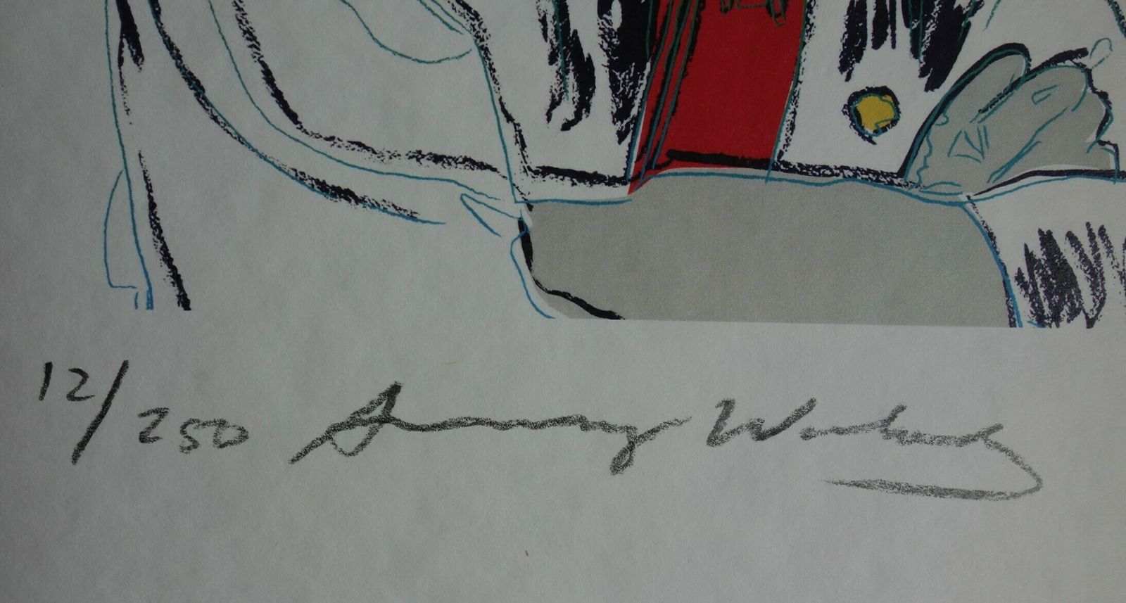 Fine Pop Art Limited Edition Print   Western Cowboys, Andy Warhol, Signed & Numbered photo Art
