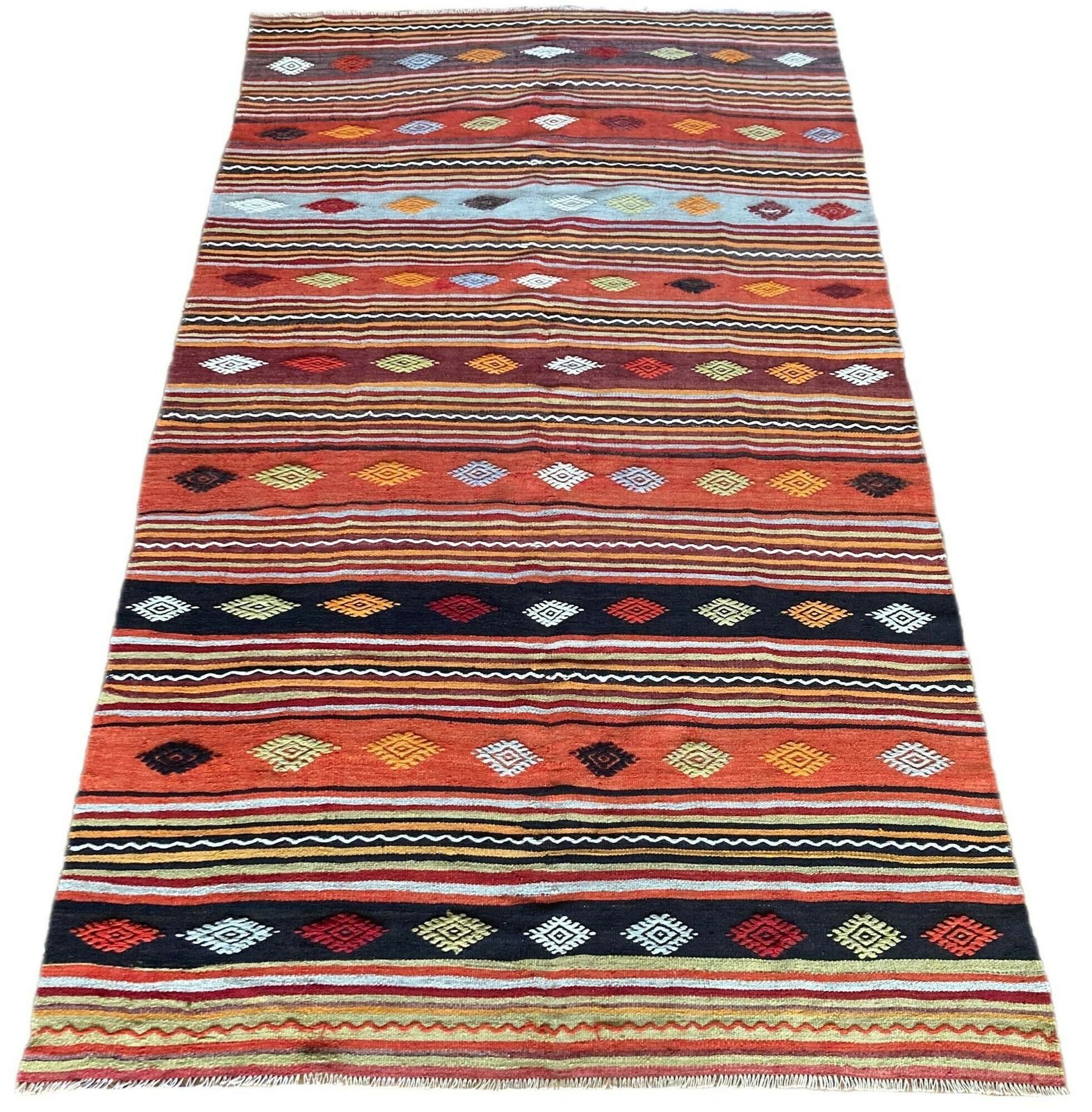 Vintage Anatolian Kilim 2.95m X 1.64m photo furniture