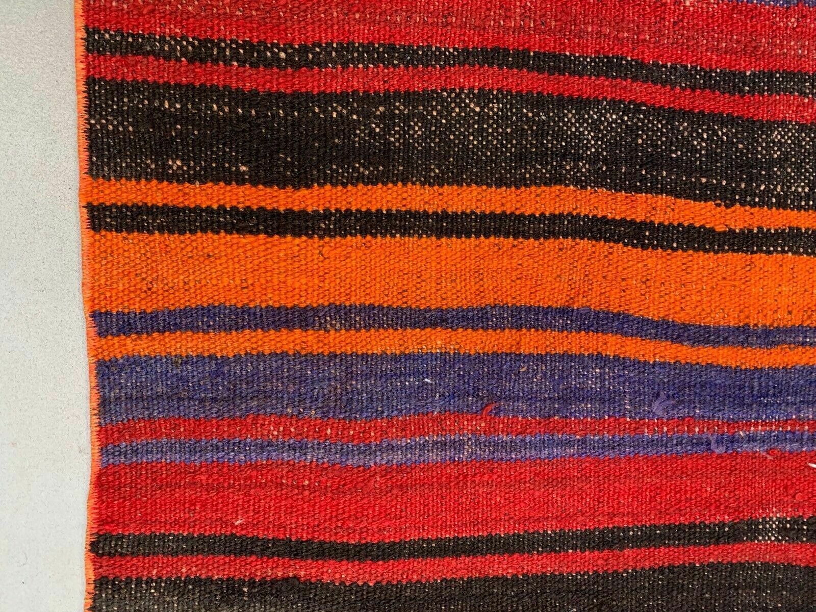 Old Turkish Narrow Kilim Runner 280x54 Cm Shabby Chic, Vintage Kelim photo 235.0