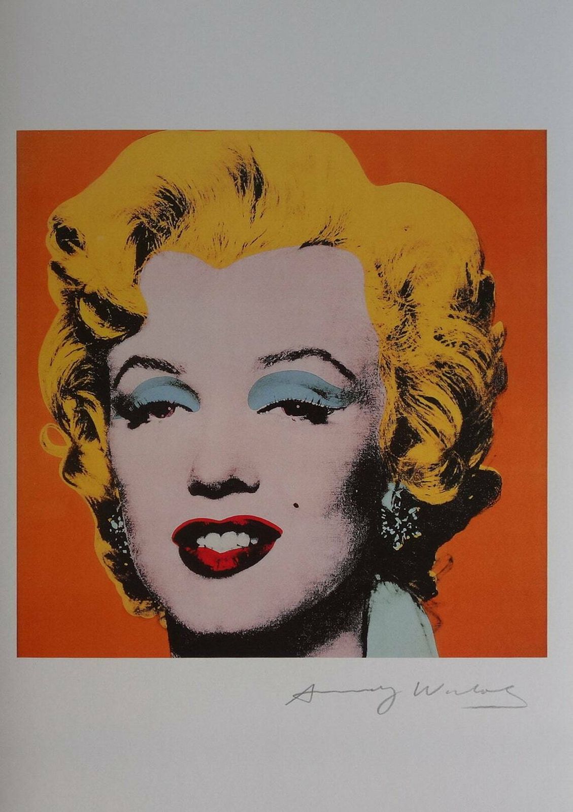 Fine Pop Art Limited Edition Print – Marylin Monroe, Andy Warhol, Signed & Numbered photo buy